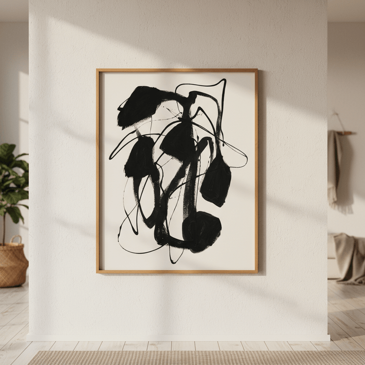 Ink Plant by Berit Mongensen Lopez wall - art - picture - poster