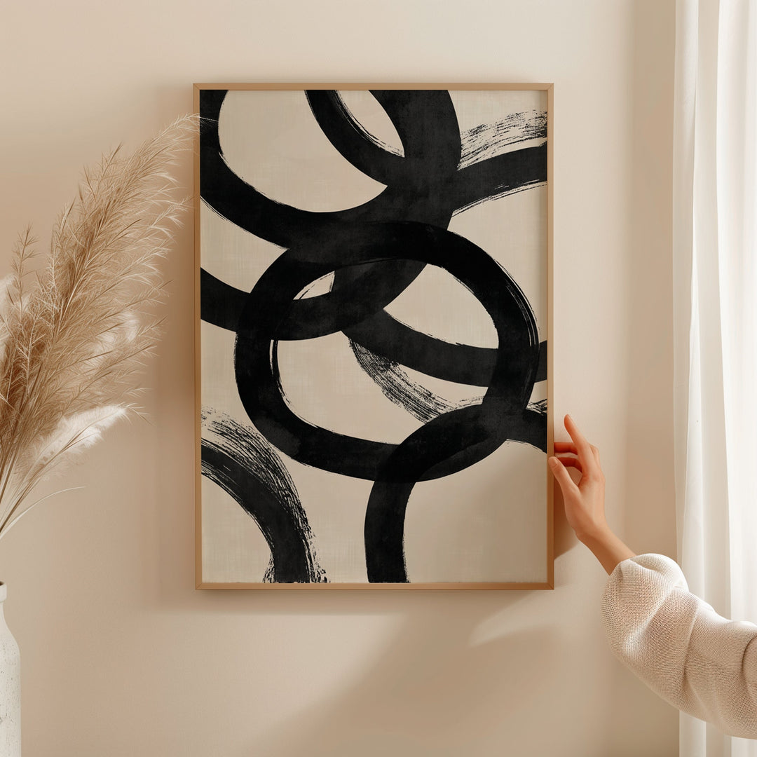 Inkbound Abstract Wall Art Print wall - art - picture - poster