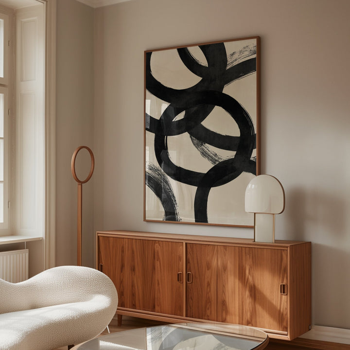 Inkbound Abstract Wall Art Print wall - art - picture - poster
