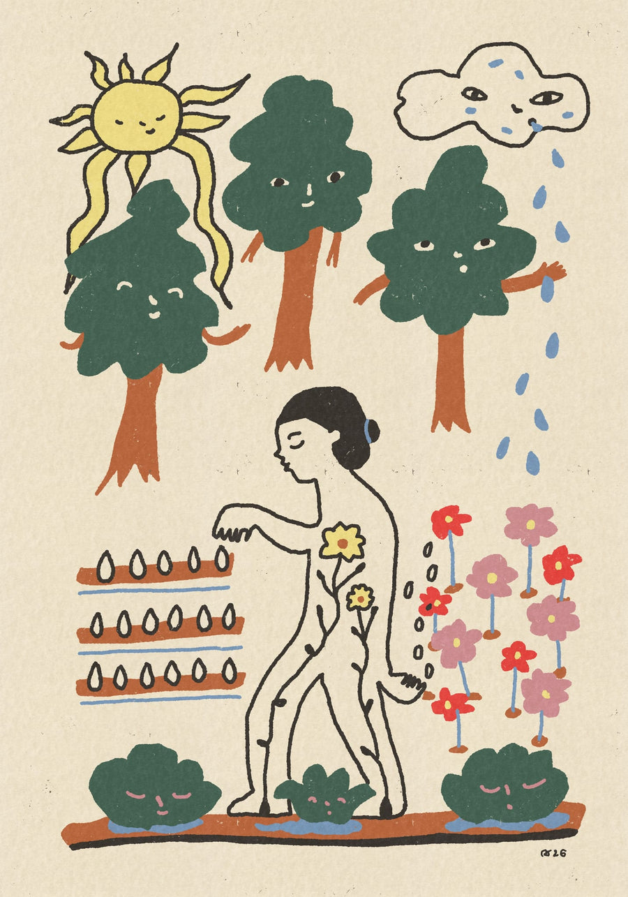 Inner Garden Growth By Raipa Studio | Art & Canvas Print