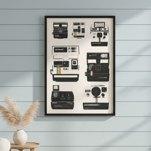 Instant Camera Collection by Florent Bodart wall - art - picture - poster