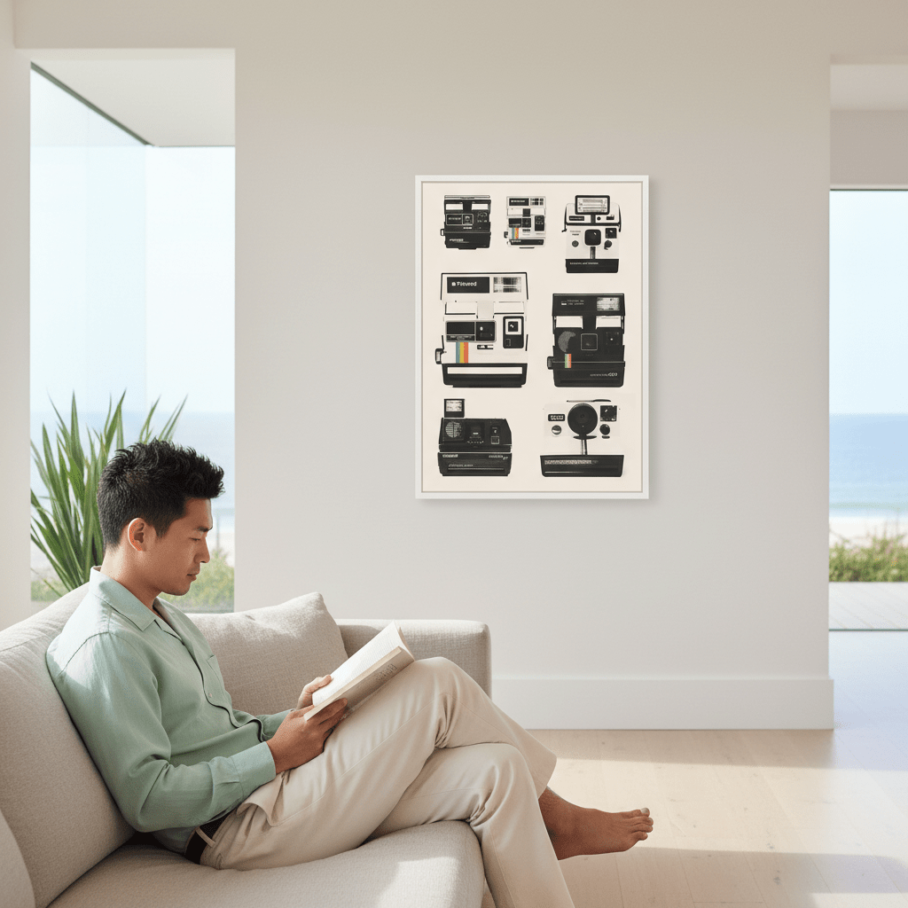 Instant Camera Collection by Florent Bodart wall - art - picture - poster