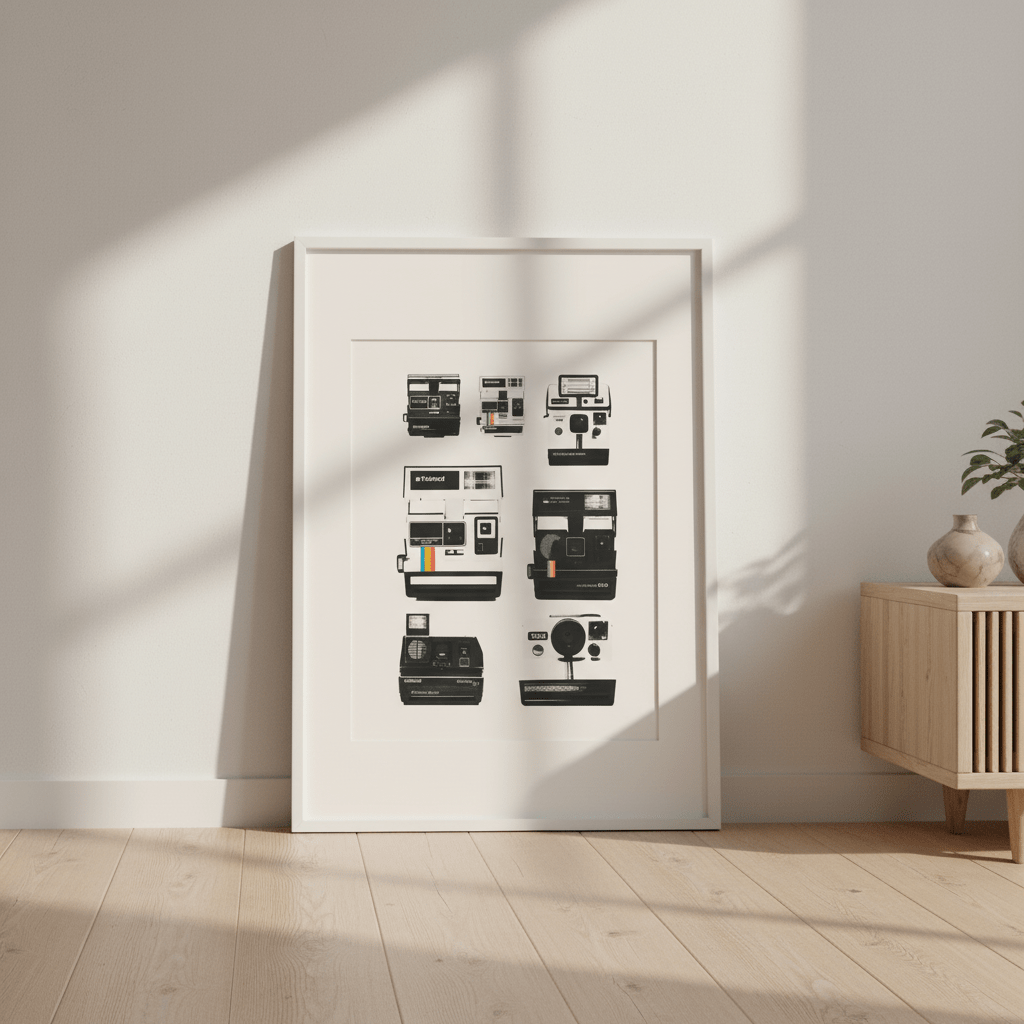 Instant Camera Collection by Florent Bodart wall - art - picture - poster