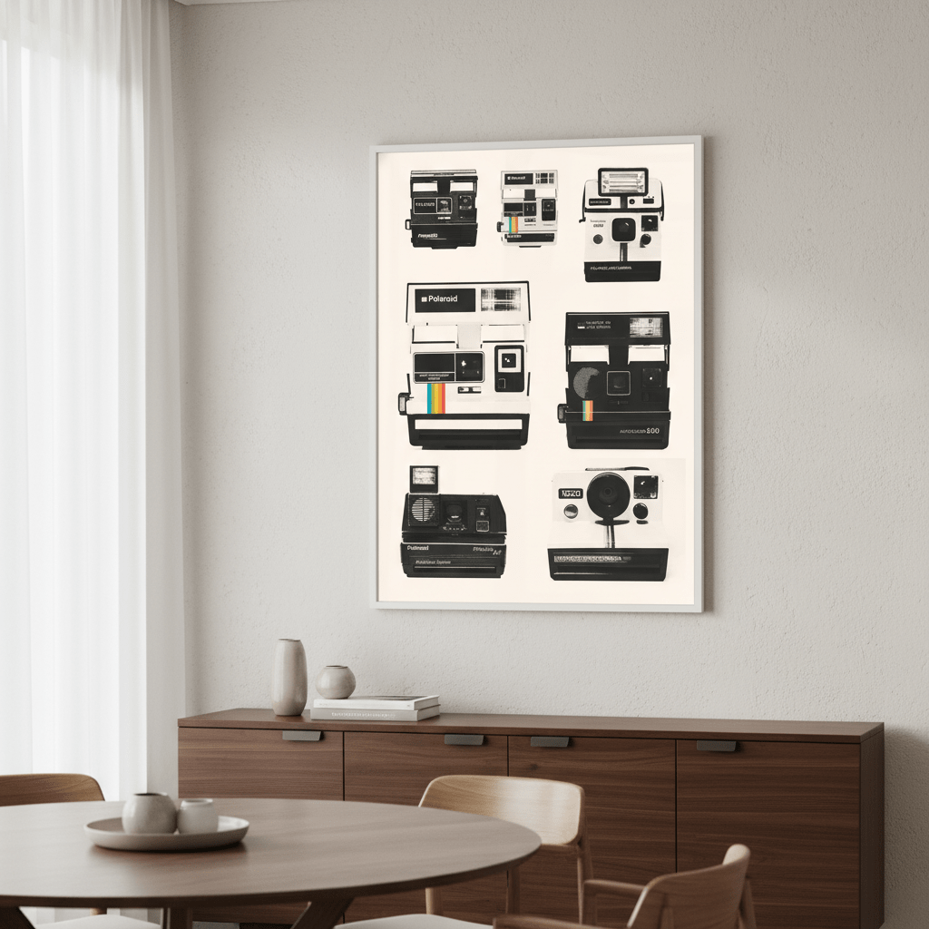 Instant Camera Collection by Florent Bodart wall - art - picture - poster