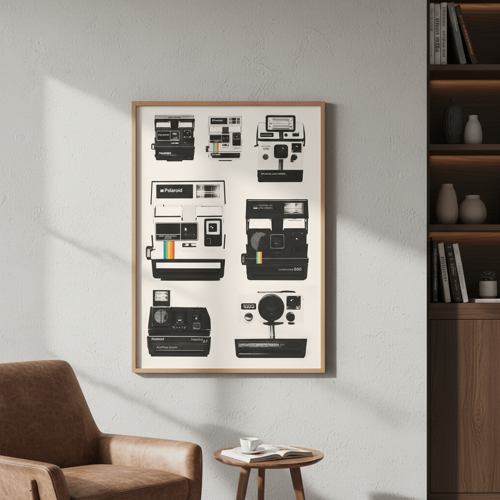 Instant Camera Collection by Florent Bodart wall - art - picture - poster