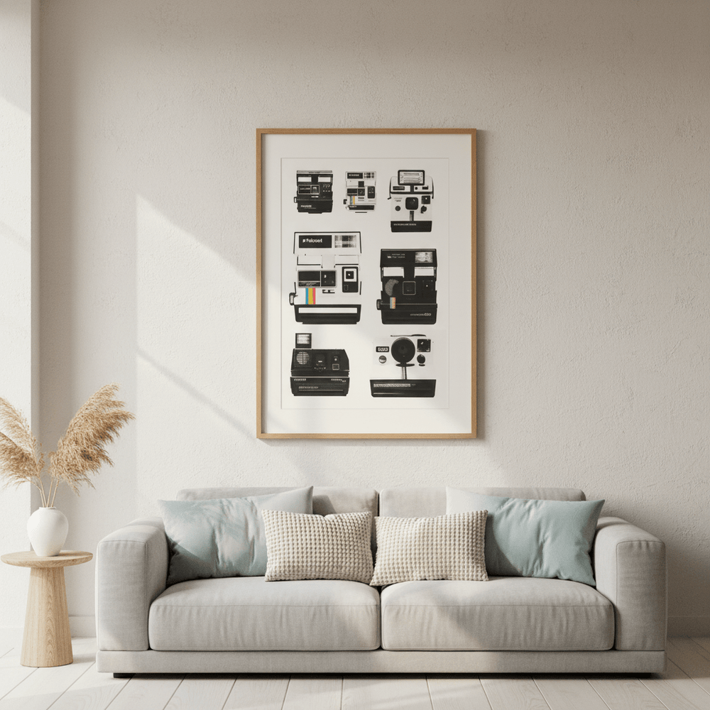 Instant Camera Collection by Florent Bodart wall - art - picture - poster