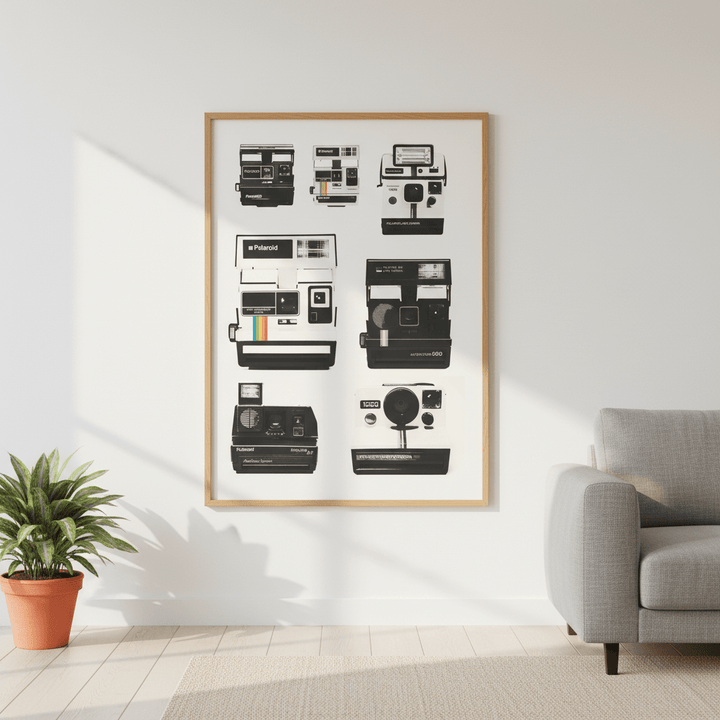 Instant Camera Collection by Florent Bodart wall - art - picture - poster