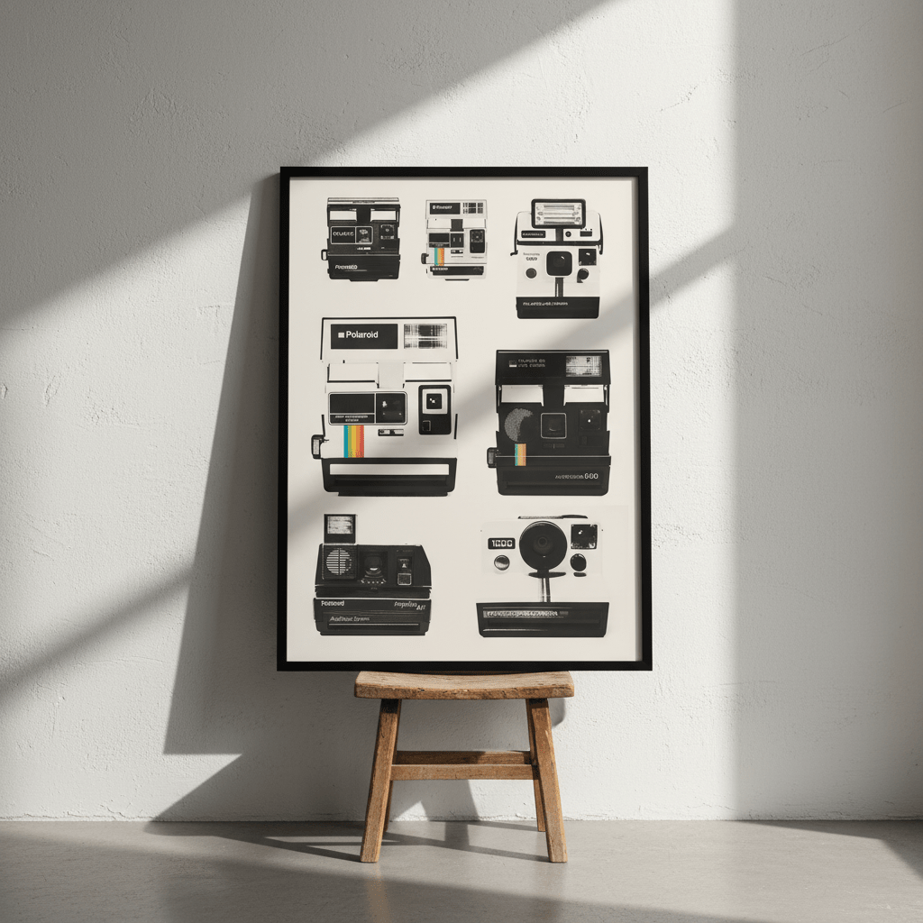 Instant Camera Collection by Florent Bodart wall - art - picture - poster