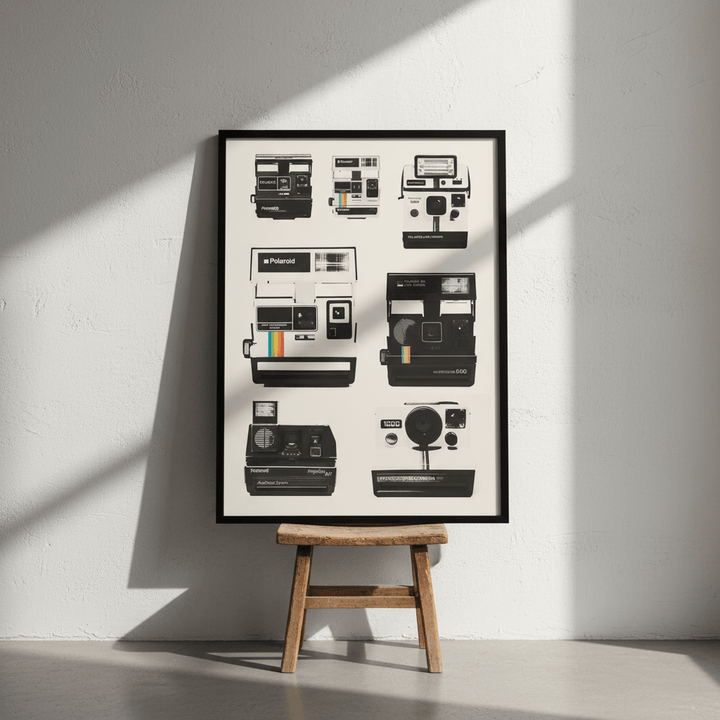 Instant Camera Collection by Florent Bodart wall - art - picture - poster