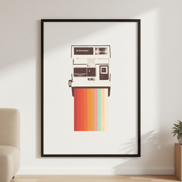 Instant Camera Rainbow by Florent Bodart