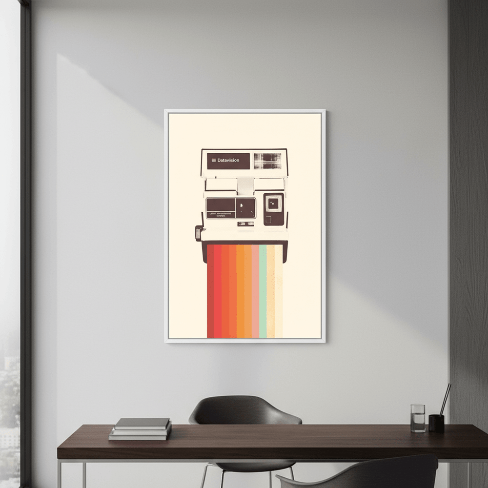 Instant Camera Rainbow by Florent Bodart wall - art - picture - poster