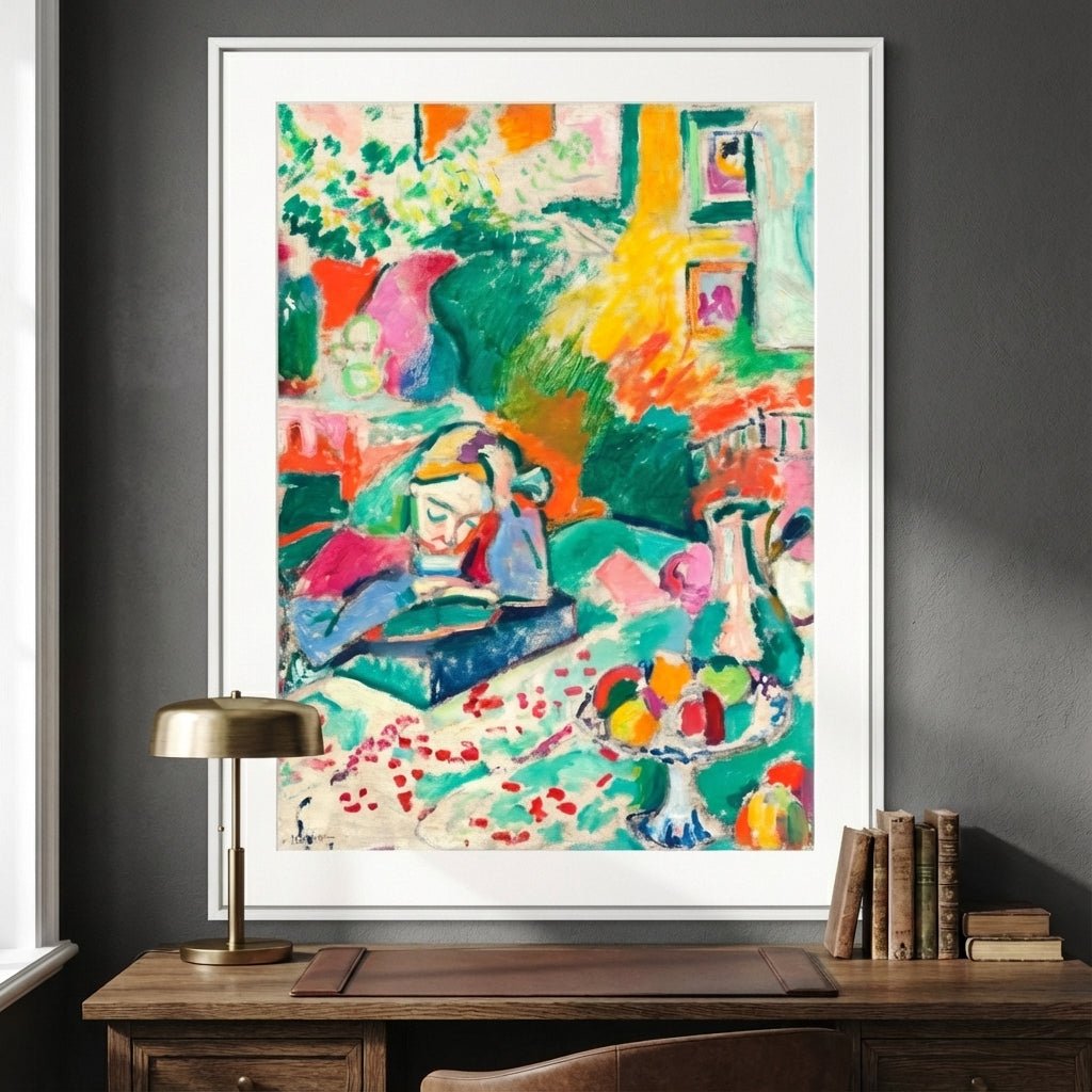Interior with a Young Girl by Henri Matisse wall - art - picture - poster