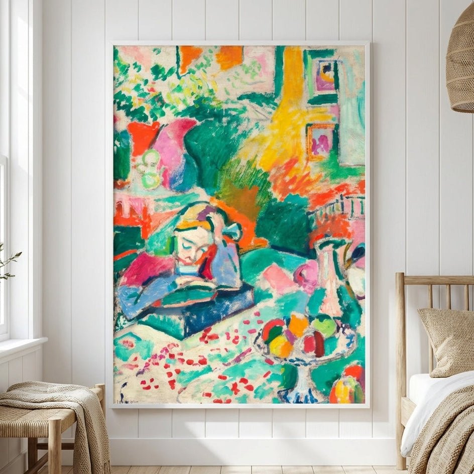 Interior with a Young Girl by Henri Matisse wall - art - picture - poster