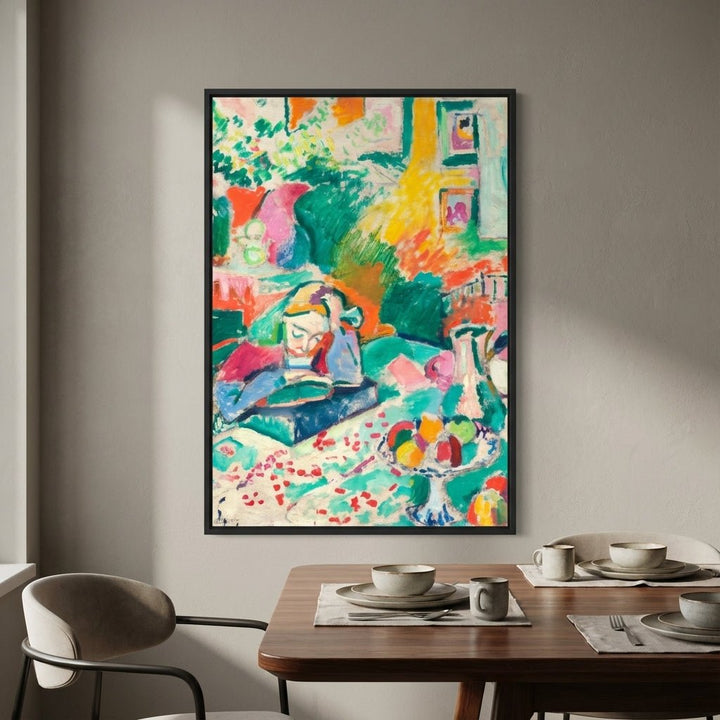 Interior with a Young Girl by Henri Matisse wall - art - picture - poster