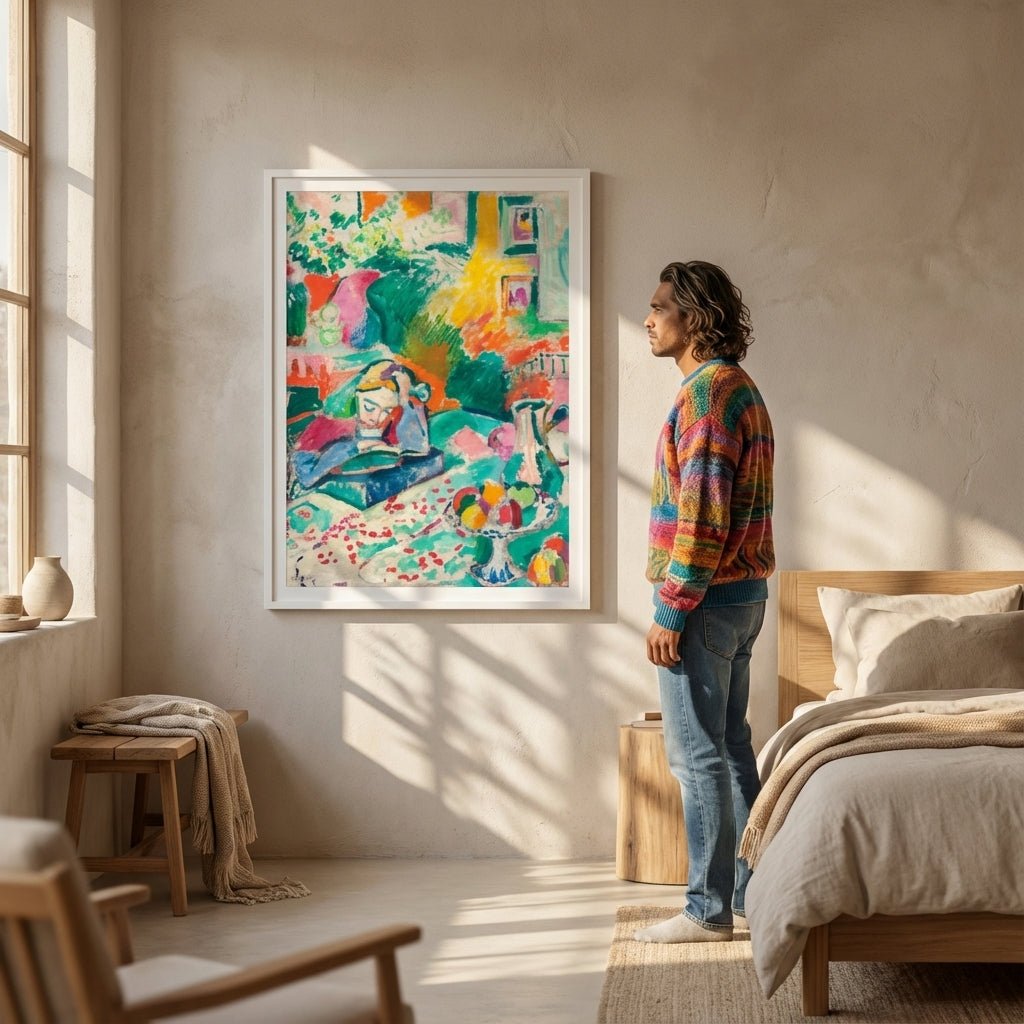 Interior with a Young Girl by Henri Matisse wall - art - picture - poster