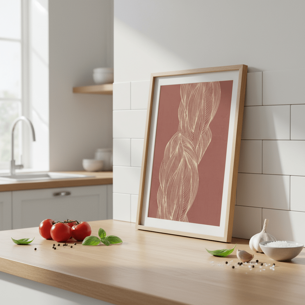 Interlacing by Lucrecia Caporale wall - art - picture - poster