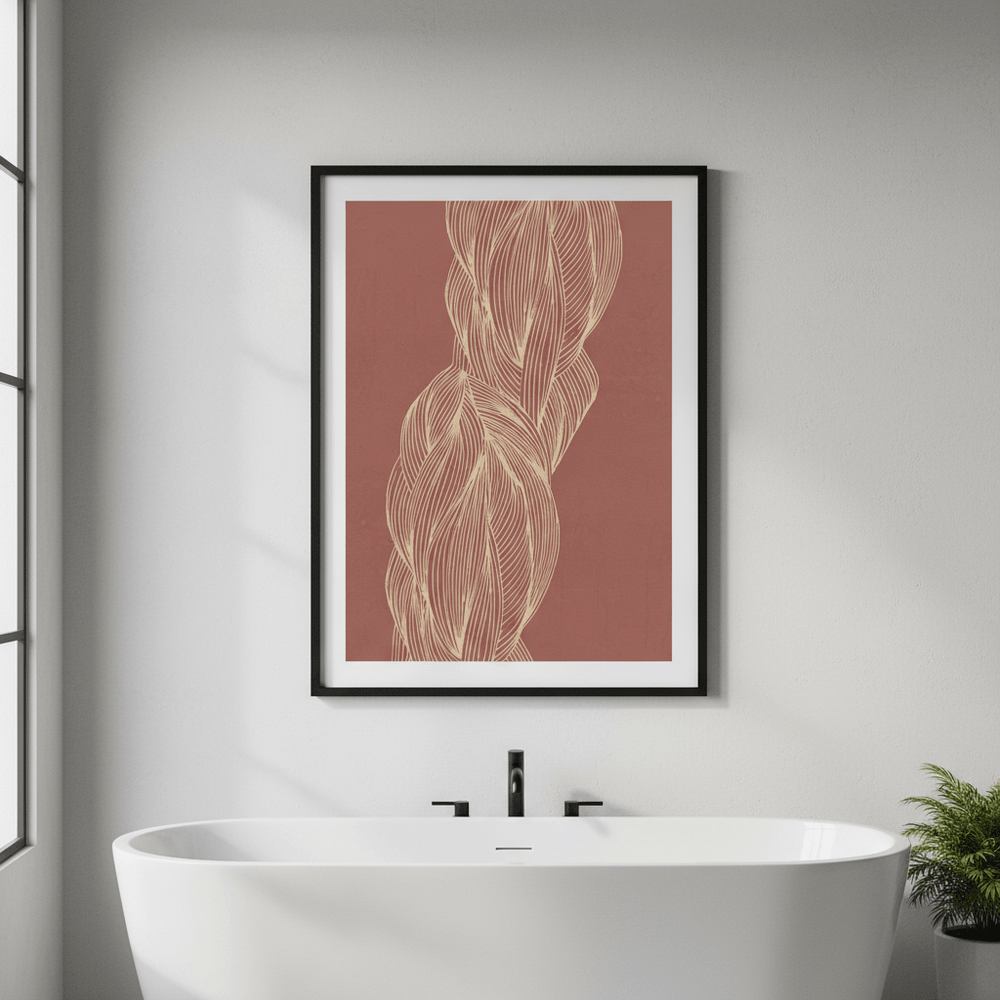 Interlacing by Lucrecia Caporale wall - art - picture - poster