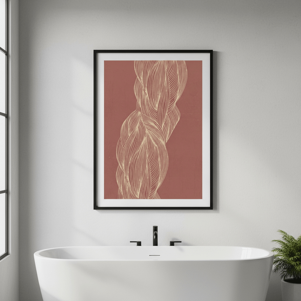 Interlacing by Lucrecia Caporale wall - art - picture - poster