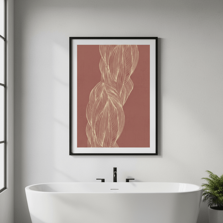 Interlacing by Lucrecia Caporale wall - art - picture - poster