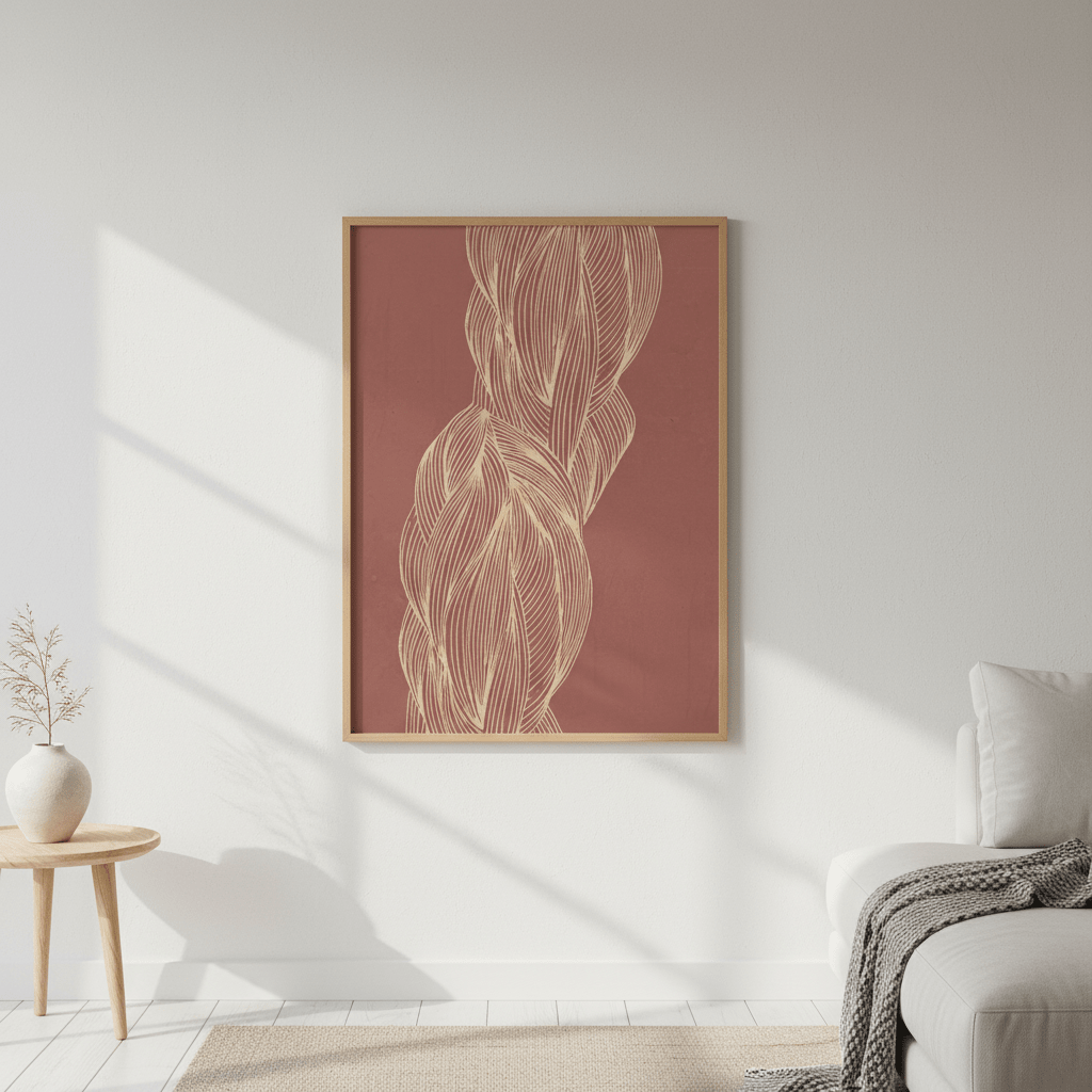 Interlacing by Lucrecia Caporale wall - art - picture - poster