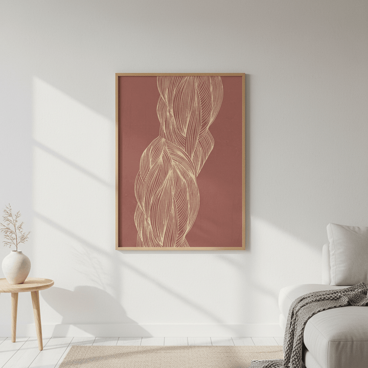 Interlacing by Lucrecia Caporale wall - art - picture - poster