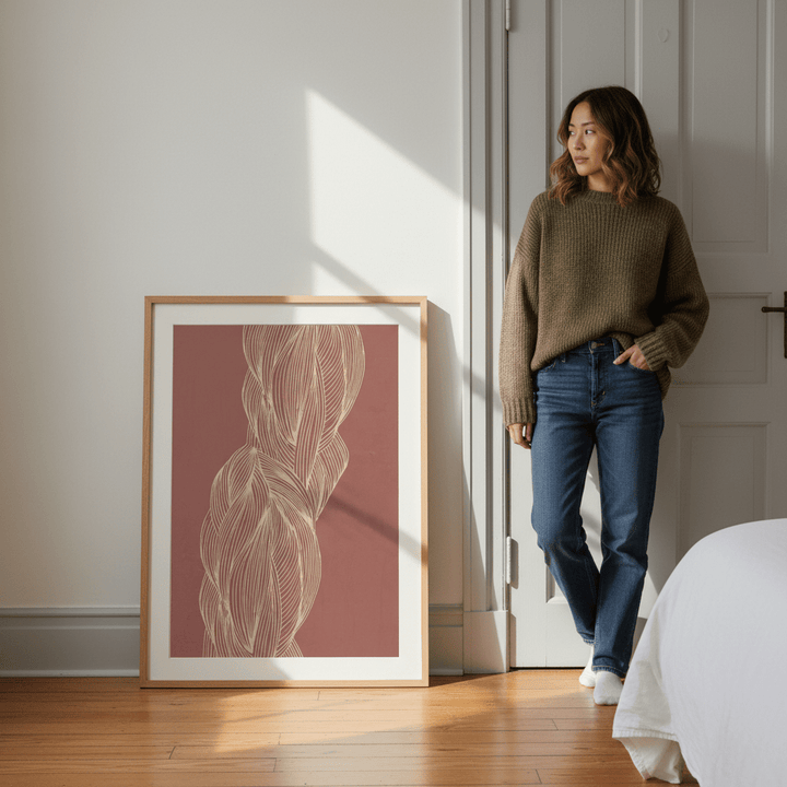 Interlacing by Lucrecia Caporale wall - art - picture - poster