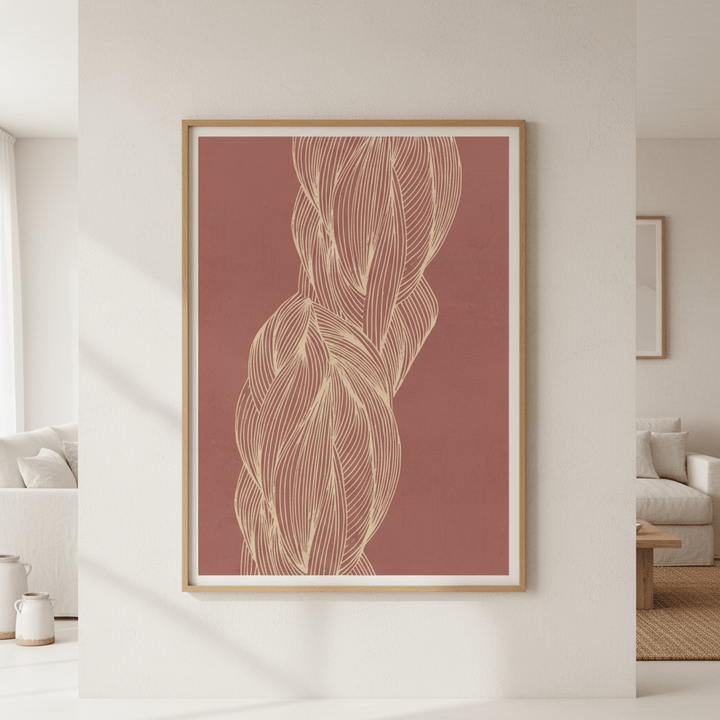Interlacing by Lucrecia Caporale wall - art - picture - poster