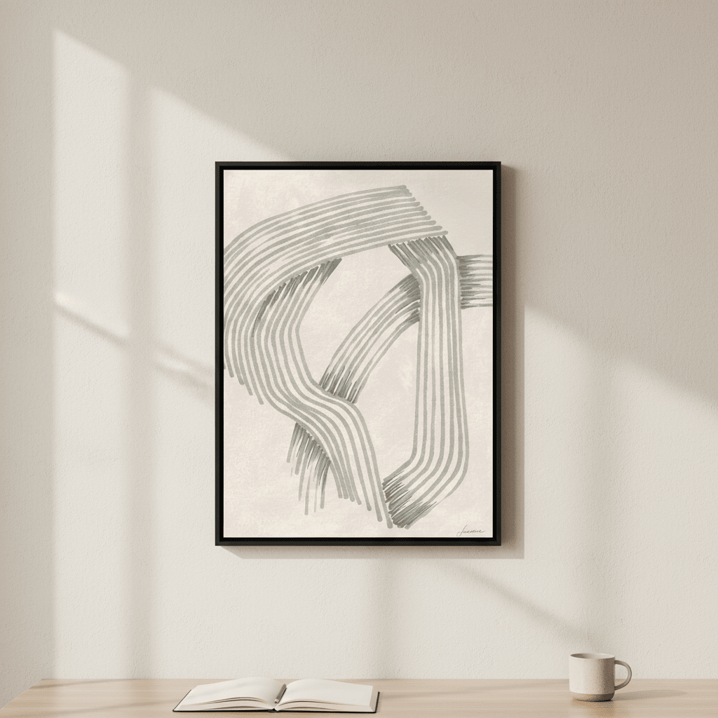 Intersections by Lucrecia Caporale wall - art - picture - poster
