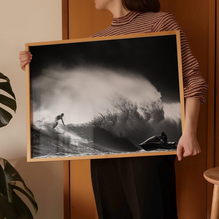 Into the Break by Julian Van Bausch wall - art - picture - poster