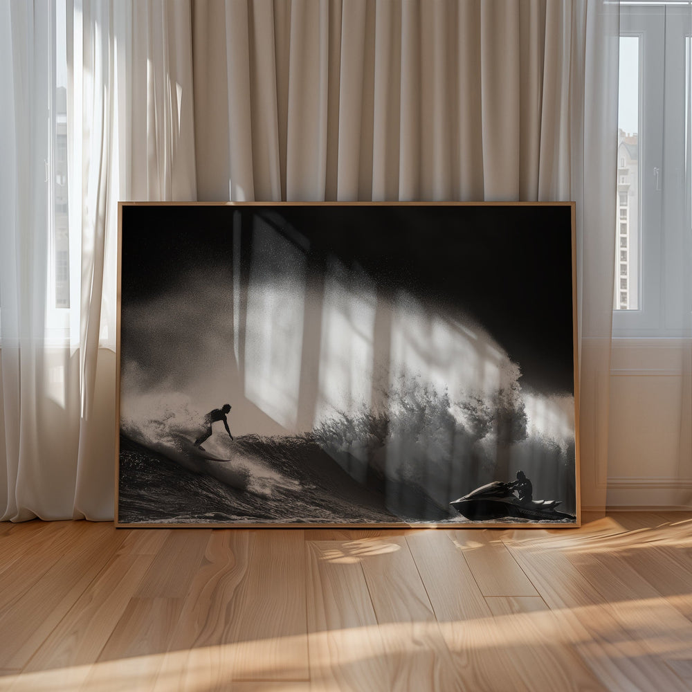 Into the Break by Julian Van Bausch wall - art - picture - poster