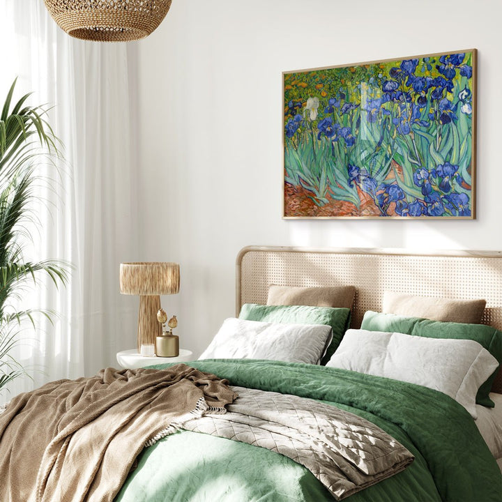 Irises Multicolor Wall Art by Vincent van Gogh - Style My Wall