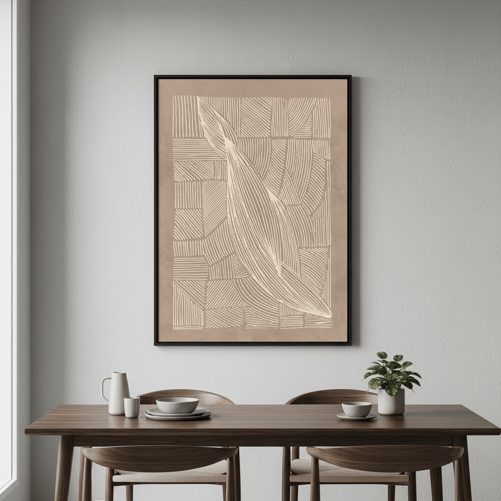 Irregular Lines by Lucrecia Caporale wall - art - picture - poster