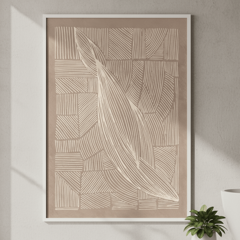 Irregular Lines by Lucrecia Caporale wall - art - picture - poster