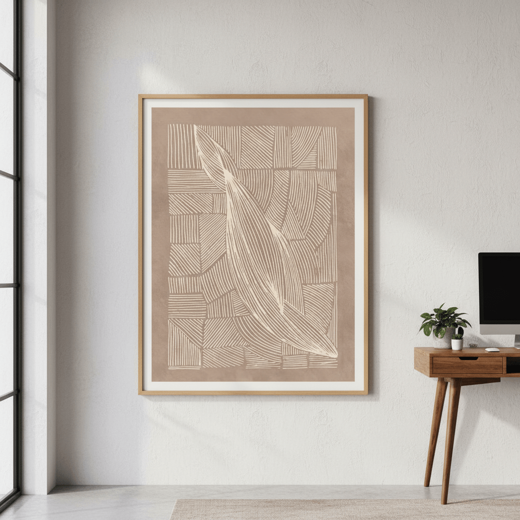 Irregular Lines by Lucrecia Caporale wall - art - picture - poster