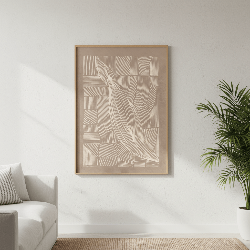 Irregular Lines by Lucrecia Caporale wall - art - picture - poster