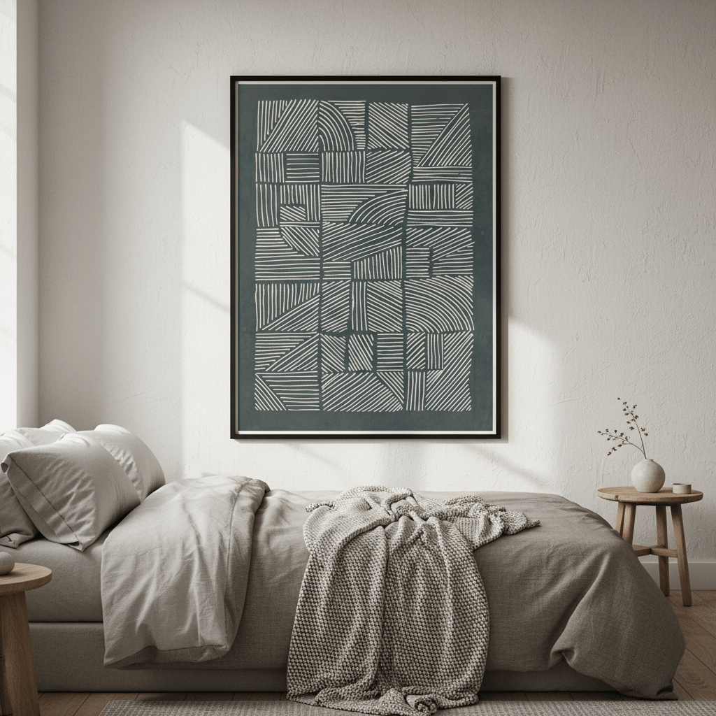 Irregular Pattern by Lucrecia Caporale wall - art - picture - poster