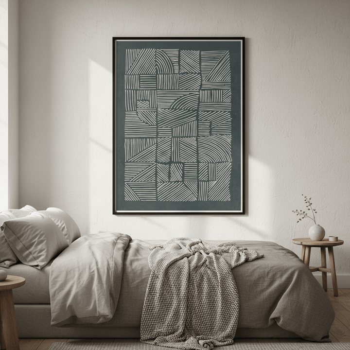 Irregular Pattern by Lucrecia Caporale wall - art - picture - poster