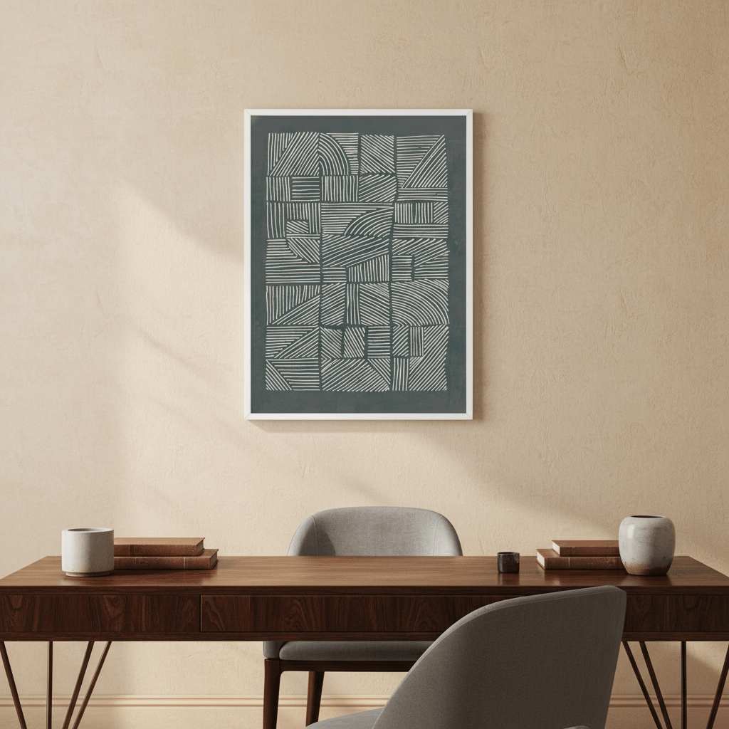 Irregular Pattern by Lucrecia Caporale wall - art - picture - poster