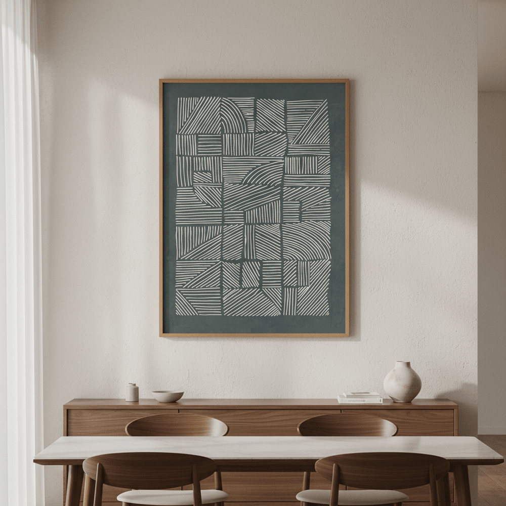 Irregular Pattern by Lucrecia Caporale wall - art - picture - poster
