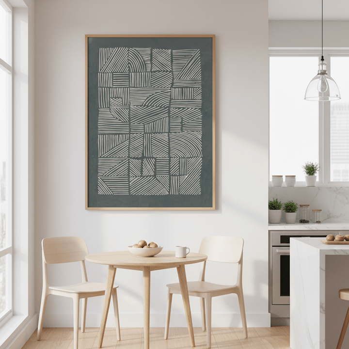 Irregular Pattern by Lucrecia Caporale wall - art - picture - poster