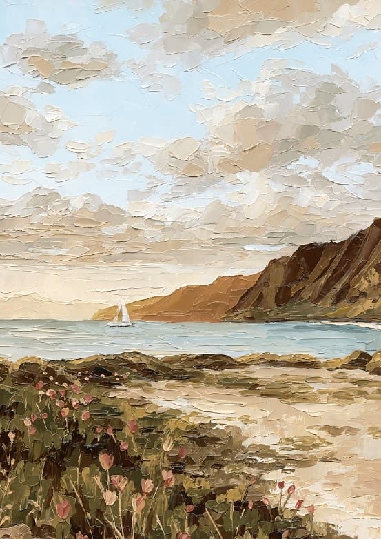 Island Glow By Hannah Weisner
