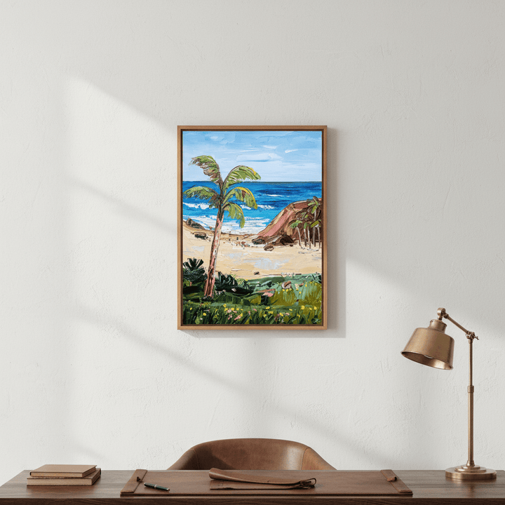 Island Waves by Angela Hawkey wall - art - picture - poster