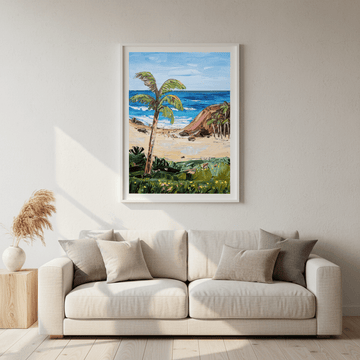 Island Waves by Angela Hawkey wall - art - picture - poster