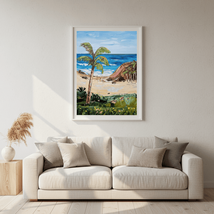 Island Waves by Angela Hawkey wall - art - picture - poster