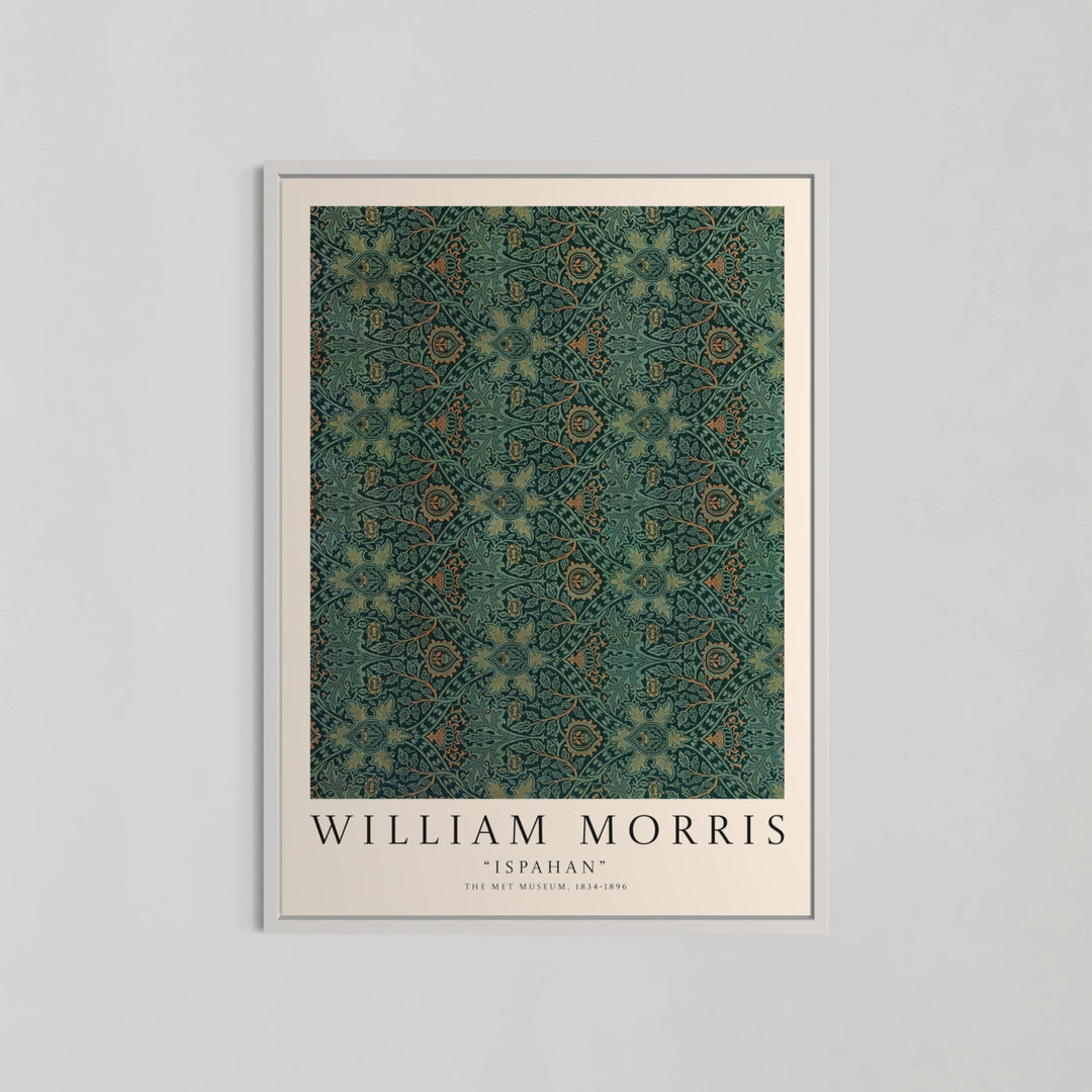 Ispahan Wall Art by William Morris - Style My Wall