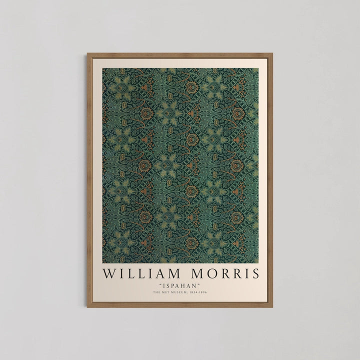 Ispahan Wall Art by William Morris - Style My Wall,frame