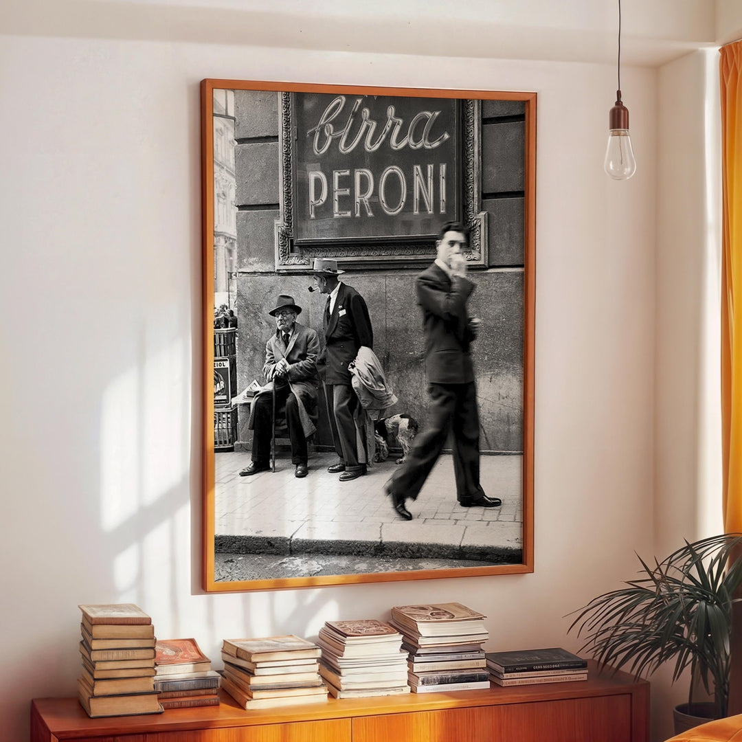 Italia Men Vintage Photograph wall - art - picture - poster