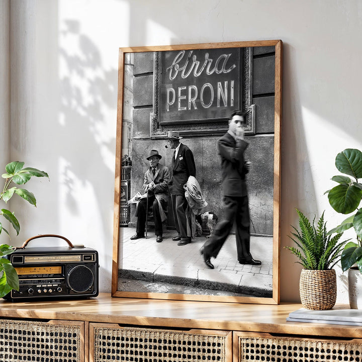 Italia Men Vintage Photograph wall - art - picture - poster