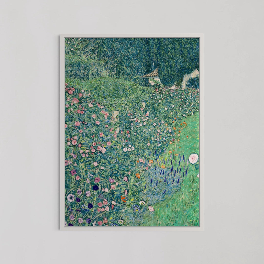 Italian Garden Wall Art by Gustav Klimt - Style My Wall,frame