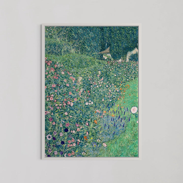 Italian Garden Wall Art by Gustav Klimt - Style My Wall,frame